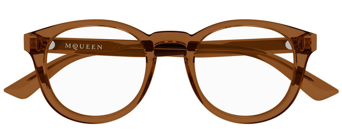 Brillen op sterkte Alexander McQueen Logo AM0514O