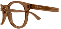 Brillen op sterkte Alexander McQueen Logo AM0514O