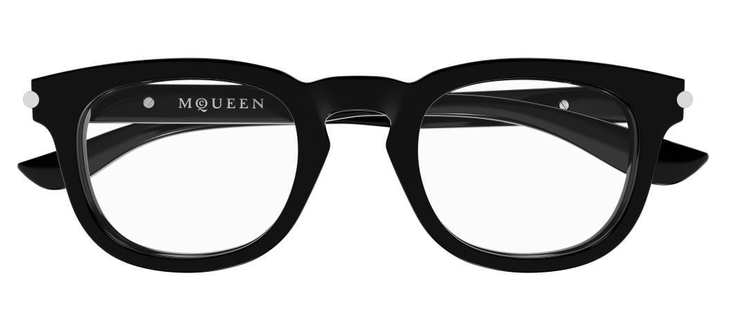 Alexander McQueen Cross Bar AM0498O Optical Glasses