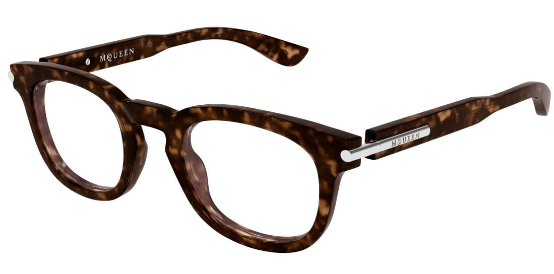 Alexander McQueen Cross Bar AM0498O Optical Glasses