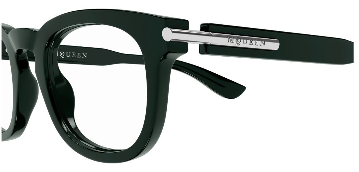 Alexander McQueen Cross Bar AM0498O Optical Glasses