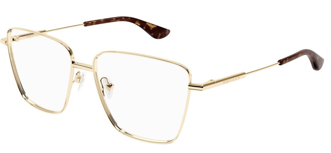 Alexander McQueen Cross Bar AM0503O Optical Glasses