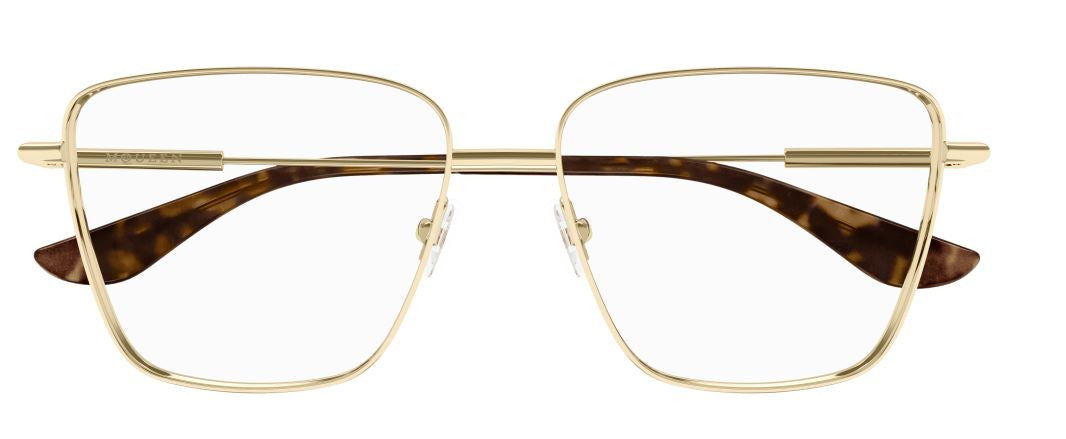 Alexander McQueen Cross Bar AM0503O Optical Glasses