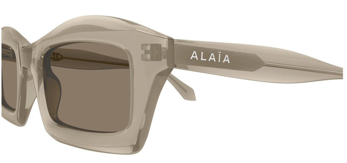Óculos de Sol Azzedine Alaïa Lettering logo AA0089S