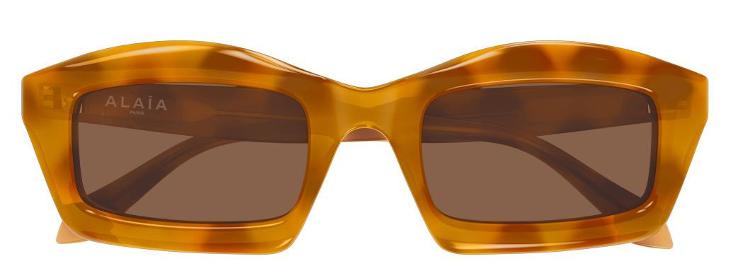 Óculos de Sol Azzedine Alaïa Lettering logo AA0089S