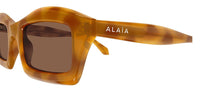 Óculos de Sol Azzedine Alaïa Lettering logo AA0089S