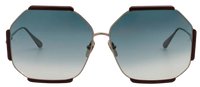 Linda Farrow Margot Hexagon Sunglasses