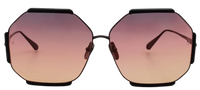Linda Farrow Margot Hexagon Sunglasses