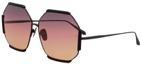 Linda Farrow Margot Hexagon Sunglasses
