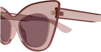 Alexander-McQueen LOGO AM0516S Sunglasses