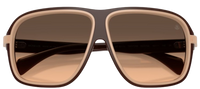 Moncler Twotone ME8011U Sunglasses