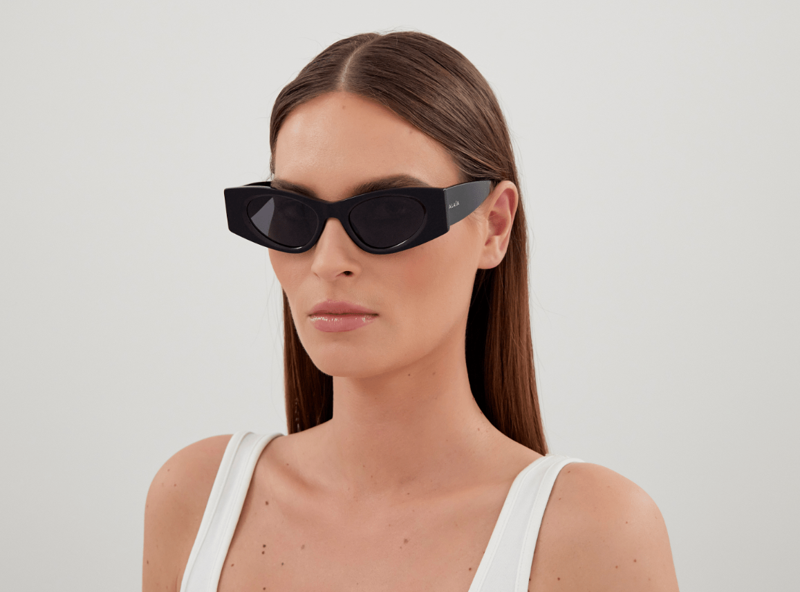 Azzedine Alaïa Lettering Logo AA0075S Sunglasses