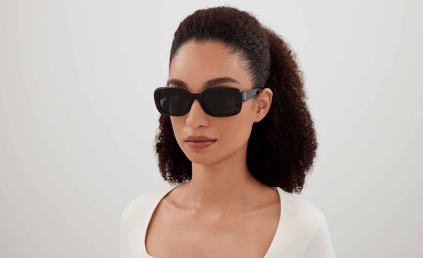 Zonnebril Saint Laurent Monogram SL M130