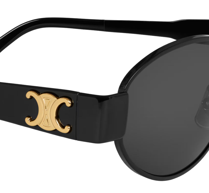 Lunettes de Soleil CELINE Triomphe Metal Oval CL40235U