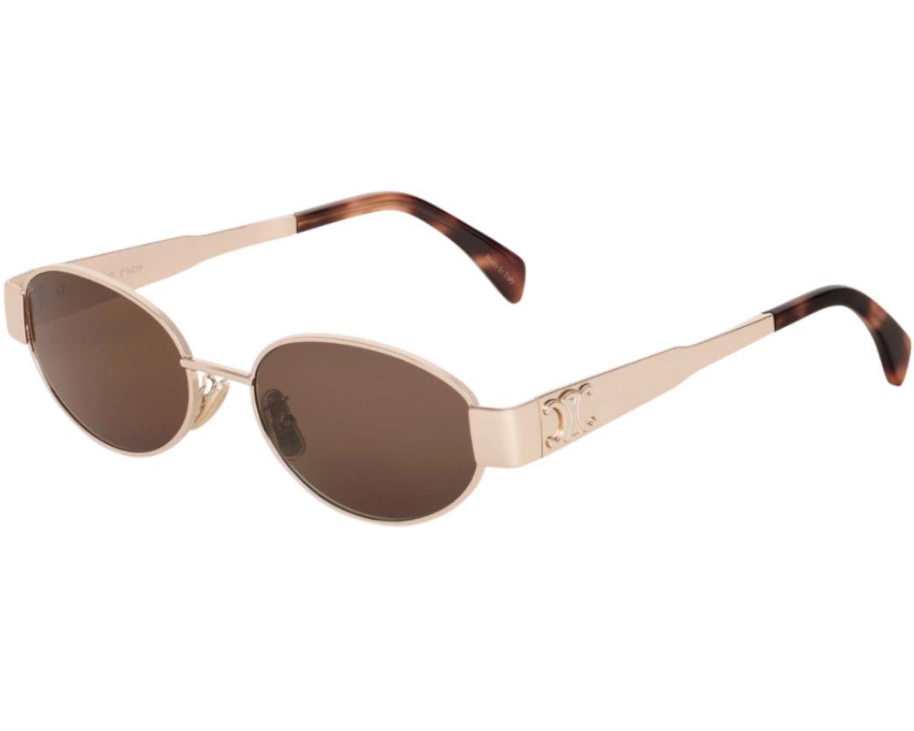 Lunettes de Soleil CELINE Triomphe Metal Oval CL40235U