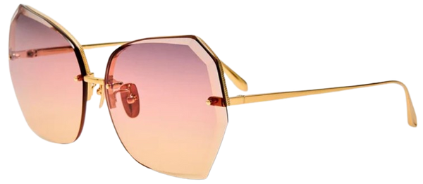 Lunettes de Soleil Linda Farrow Lila