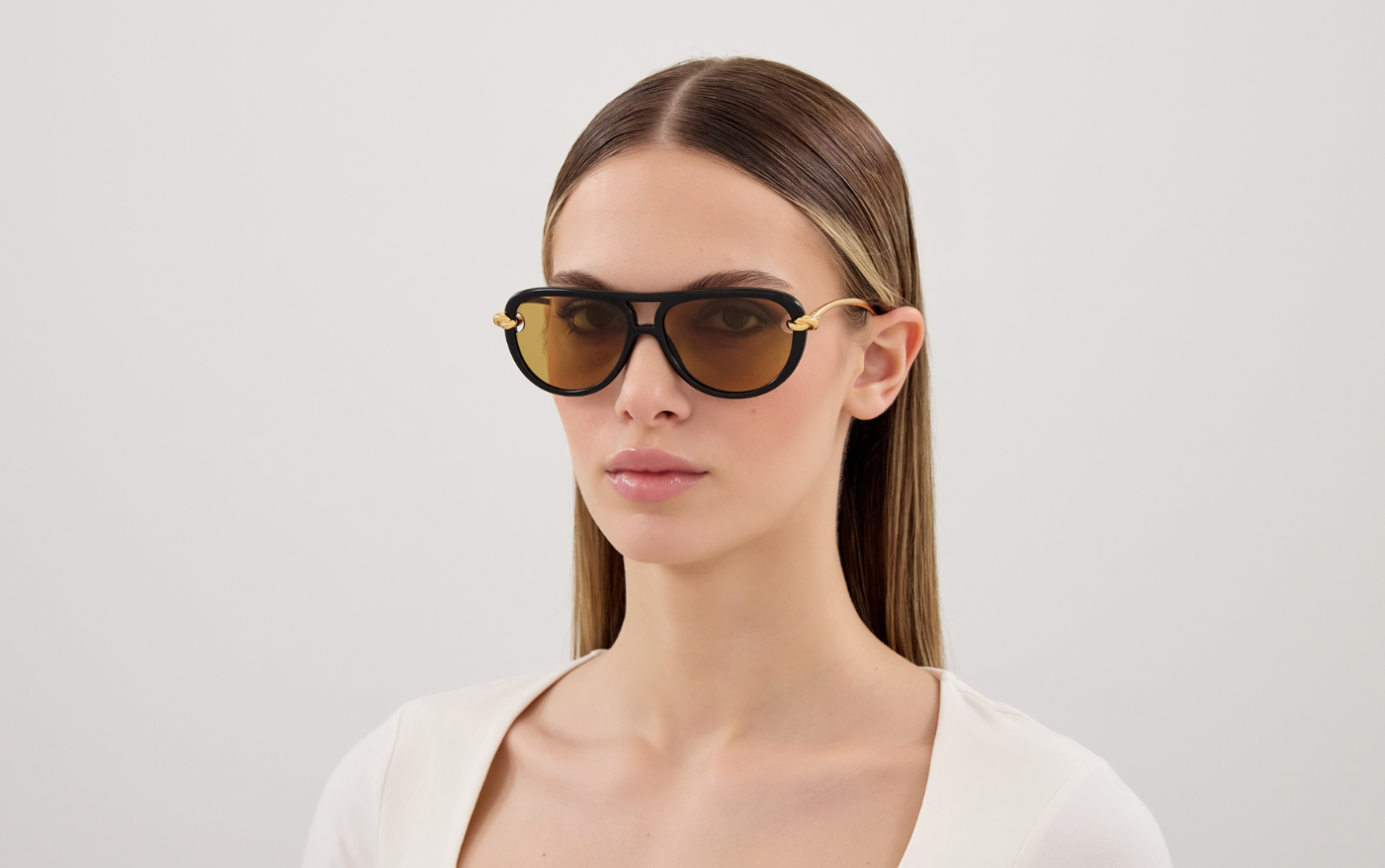 Zonnebril Bottega Veneta Signature Icons BV1418S