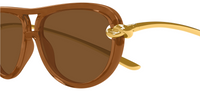 Zonnebril Bottega Veneta Signature Icons BV1418S