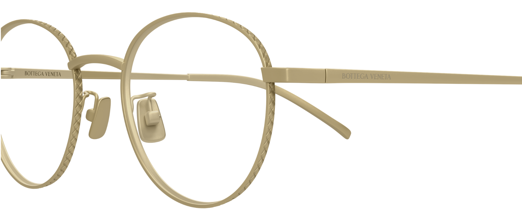 Bottega Veneta Intrecciato BV1424OA Eyeglasses