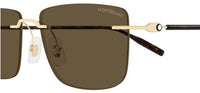 Zonnebril Montblanc Snowcap MB0429S
