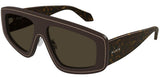 Alaia AA0095S Lettering Logo Sunglasses