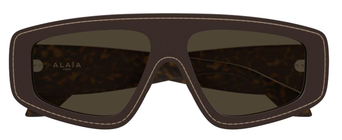 Alaia AA0095S Lettering Logo Sunglasses