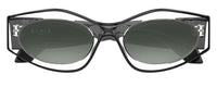 Alaia AA0093S Lettering Logo Sunglasses