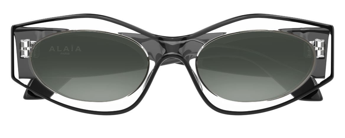 Alaia AA0093S Lettering Logo Sunglasses