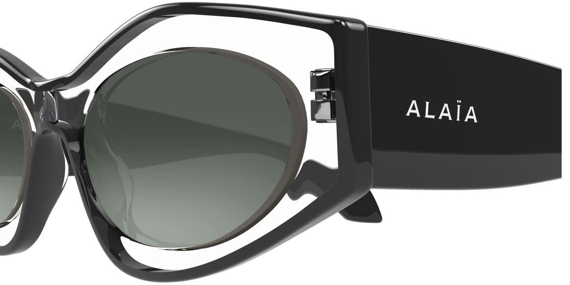 Alaia AA0093S Lettering Logo Sunglasses