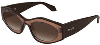 Alaia AA0093S Lettering Logo Sunglasses
