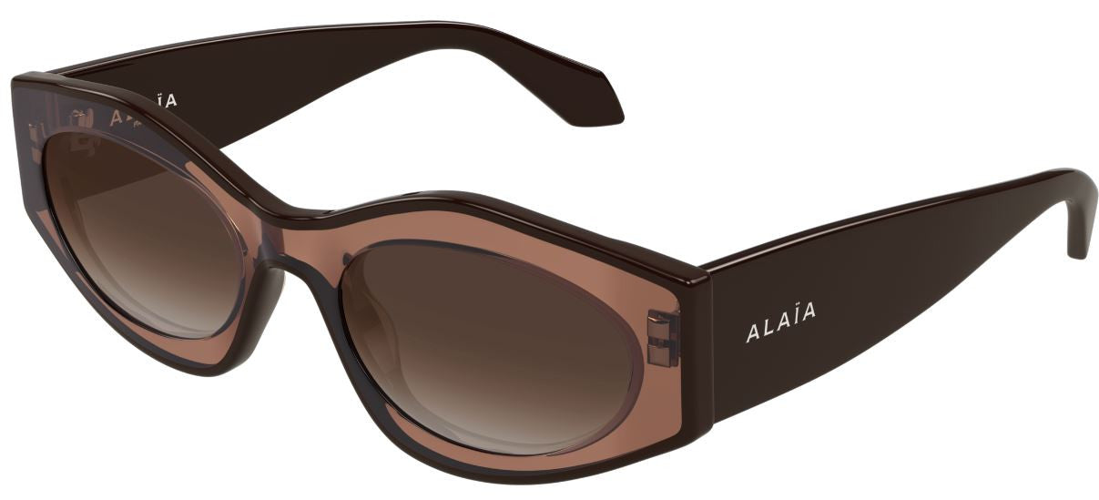 Alaia AA0093S Lettering Logo Sunglasses