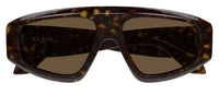 Alaia AA0092S Lettering Logo Sunglasses