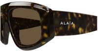 Alaia AA0092S Lettering Logo Sunglasses
