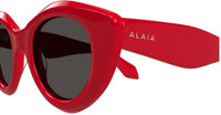 Alaia AA0091S Lettering Logo Sunglasses