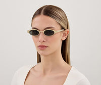Alexander McQueen Logo AM0545S Sunglasses