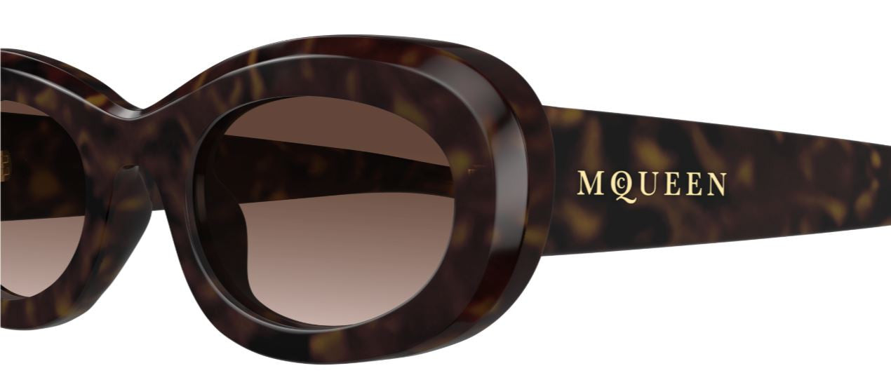 Sonnenbrille Alexander McQueen Logo AM0527SA