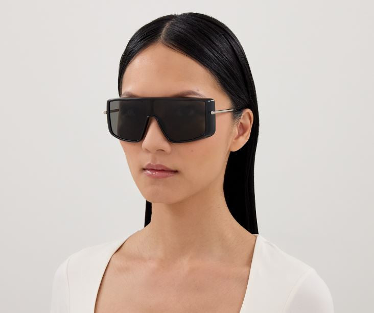 Alexander McQueen Cross Bar AM0524S Sunglasses