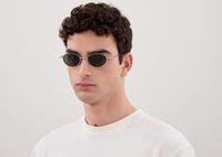 Alexander McQueen Cross Bar AM0523S Sunglasses