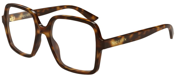 Brillen op sterkte Alexander McQueen Logo AM0538O