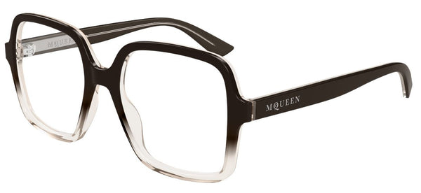 Brillen op sterkte Alexander McQueen Logo AM0538O