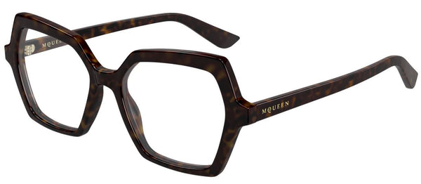 Brillen op sterkte Alexander McQueen Logo AM0537O