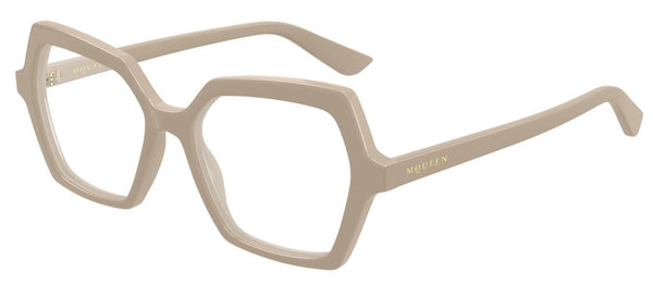 Brillen op sterkte Alexander McQueen Logo AM0537O