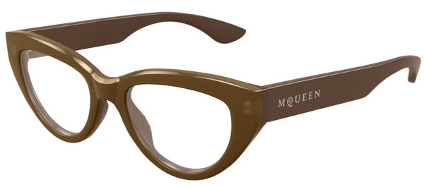 Brillen op sterkte Alexander McQueen Logo AM0529O