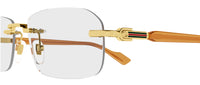 Óculos graduados Gucci Logo GG1221O