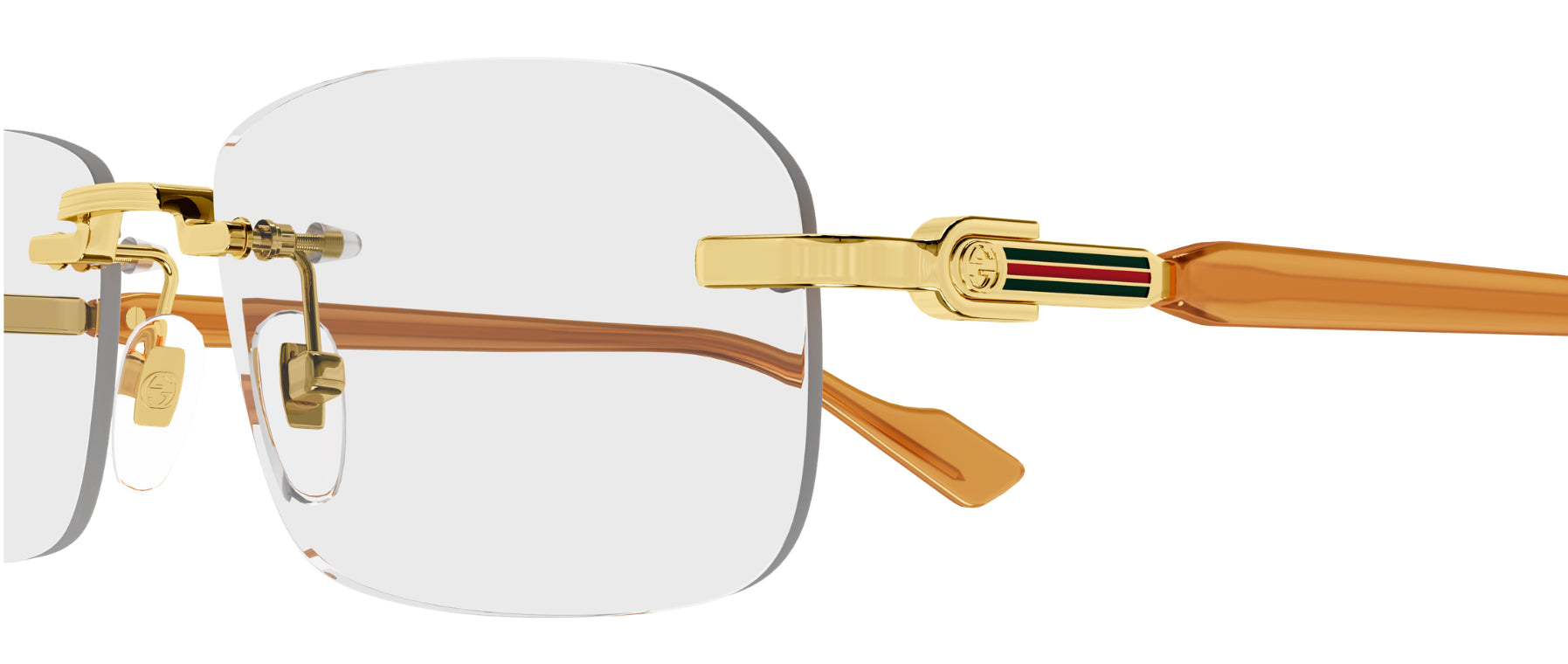 Óculos graduados Gucci Logo GG1221O