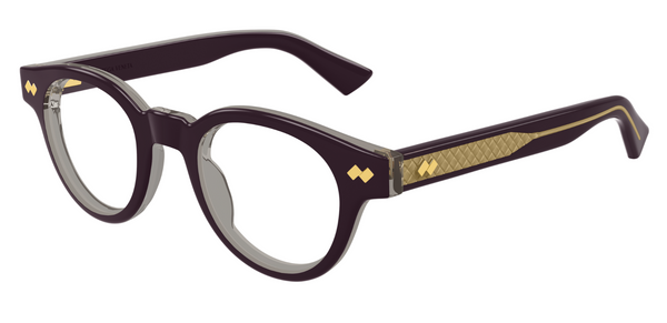 Lunettes de vue Bottega Veneta Intrecciato BV1443O