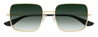 Alexander McQueen Cross Bar AM0564S Sunglasses