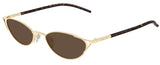 Alexander McQueen Cross Bar AM0563S Sunglasses
