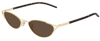 Alexander McQueen Cross Bar AM0563S Sunglasses