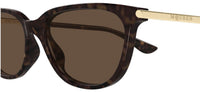 Alexander McQueen Cross Bar AM0553S Sunglasses